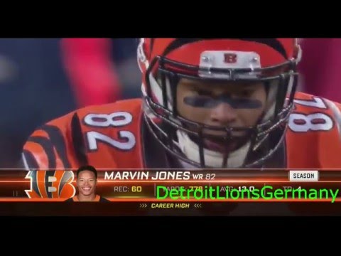 Marvin Jones Welcome to the Detroit Lions 2015/2016 Highlights