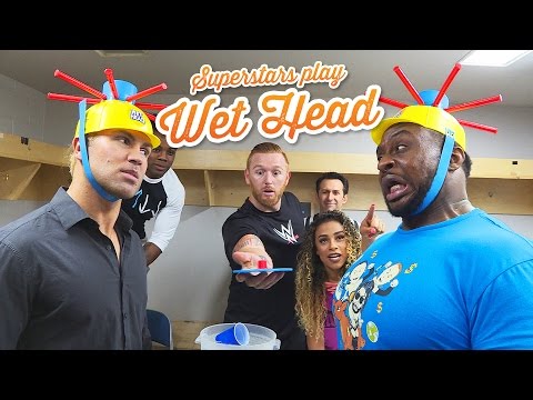 WWE Superstars play Wet Head: WWE Game Night