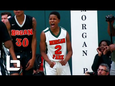 Chicago's Next Playmaker Charlie Moore Raises Game! Official Junior Year Mixtape!