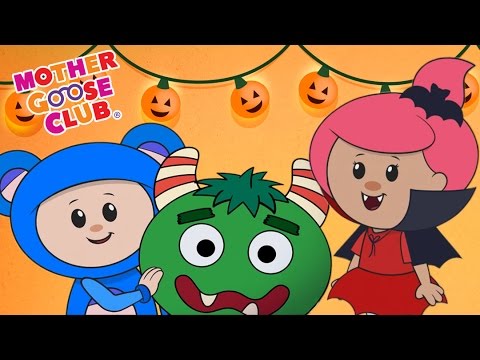 Halloween | A Haunted House on Halloween Night | Mother Goose Club Halloween Songs for Kids