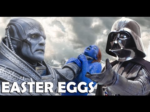 OS MAIORES EASTER EGGS EM X-MEN APOCALYPSE | VLOG #30 | Ei Nerd