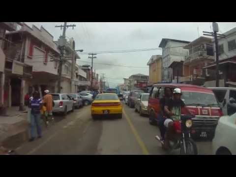 A Driving Tour of Georgetown Guyana (HD)