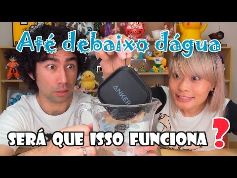 Caixinha de som bluetooth à prova d'água - Será Que Isso Funciona?