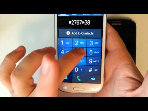 Samsung Galaxy S3 - How to perform a factory data reset : all 3 methods