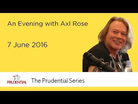 OFFICIAL Axl Rose at China Exchange