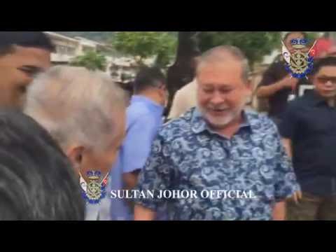 Sultan of Johor : Visit to Penang Island, May 2016.