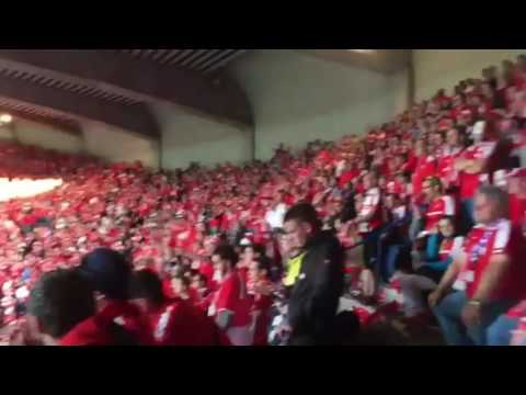 Austria fans chanting "MESSI" at Cristiano Ronaldo!!