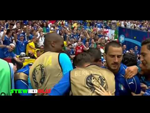 Italia Vs Svezia 1-0 ● Il Goal di Eder ● Euro 2016 ● Sky Sport HD (Caressa e Begomi) ● HD