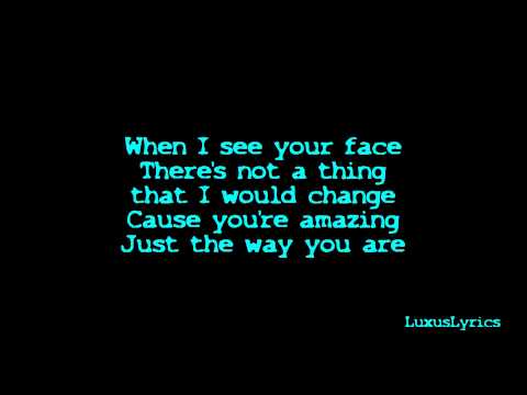 Bruno Mars - Just The Way You Are lyrics [HD]