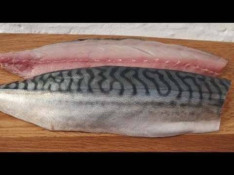 How To Fillet A Mackerel.And Cook It In Real Time.Mackerel.