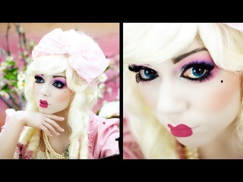 Marie Antoinette Doll Makeup