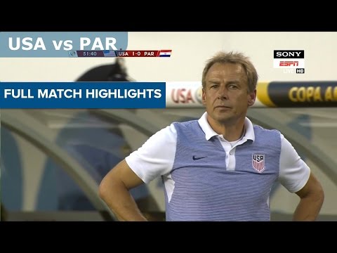 United States vs Paraguay|Highlights|COPA AMERICA CENTENARIO 2016|12th June 2016