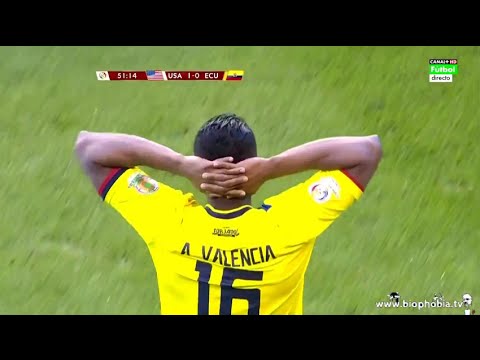 Terrible Patada de Antonio Valencia - Usa vs Ecuador 2-0 Copa America 2016 Centenario