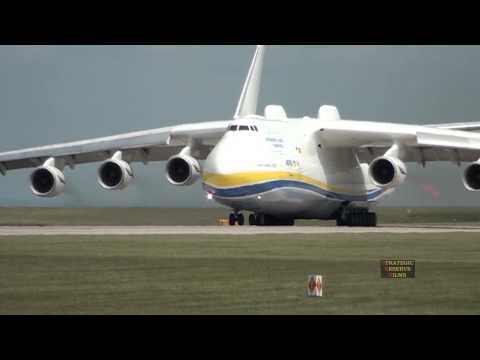 Antonov 225 Mriya Departs Manchester Airport, 26th June 2013