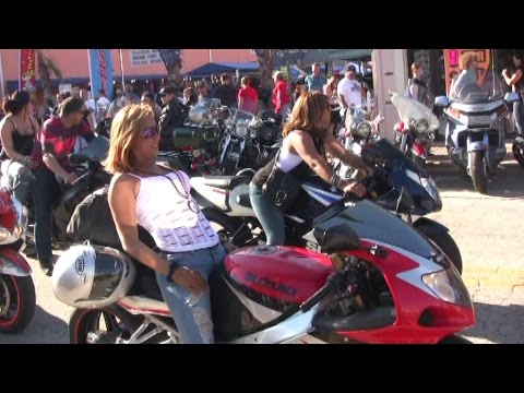 Daytona Bike Week - Main St. Super Cruising.