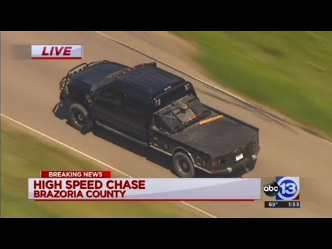 Houston Police Chase (March 28, 2016) ABC13 KTRK | KPRC