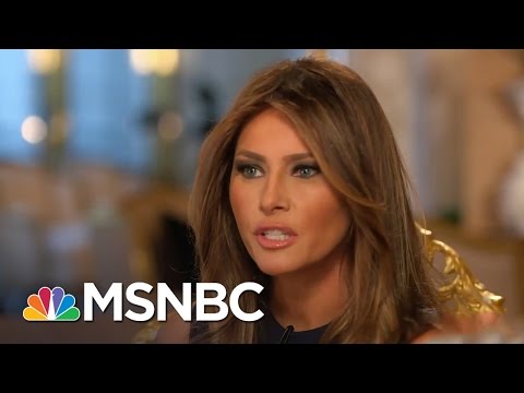 Melania Trump On Her Life, Marriage And 2016 | Morning Joe | MSNBC