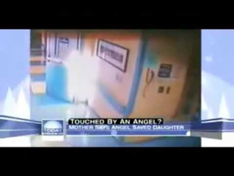 Heavenly Angel visits dying girl, Angel caught on video!