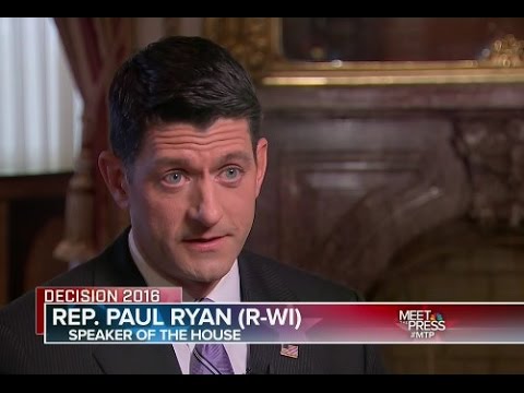 COMPLETE INTERVIEW: Chuck Todd Interviewes Paul Ryan On "Meet The Press" (6/19/2016)