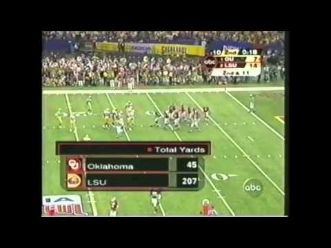 2004 Sugar Bowl - #1 Oklahoma vs. #2 Louisiana State Highlights