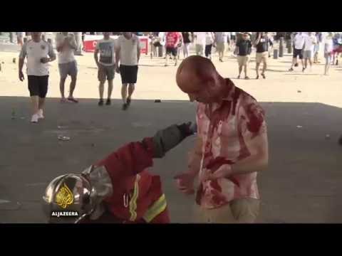 Violence mars England-Russia Euro 2016 opener