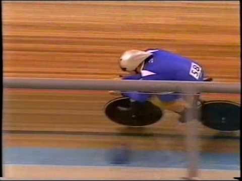 Chris Hoy wins 1KM Time Trial at 2004 Athens Olympic Games