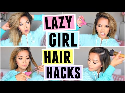 HAIR HACKS FOR LAZY GIRLS!