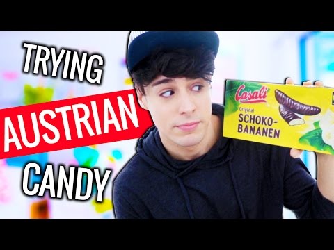 Trying AUSTRIAN Candy