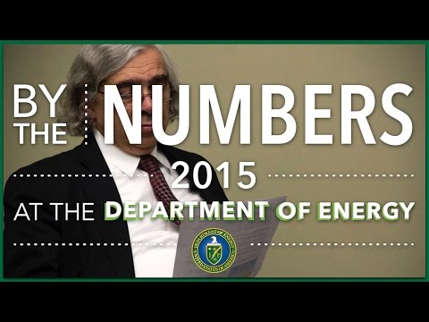 By the Numbers: 2015 at the Department of ENERGY