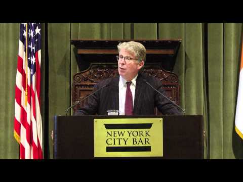 "The Conscience and Culture of a Prosecutor" - with Manhattan District Attorney Cyrus R. Vance, Jr.