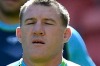 Keeping his eye on the prize: Paul Gallen.