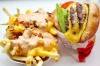 The calorific 'animal style' goodness of In-N-Out Burger.