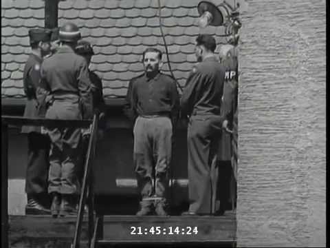 WW2: War Criminals Military Hangings Coverage - Landsberg, Germany (May 28-29,1946)