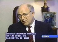 “If you take down the central gov’t…you could… see… pieces of Iraq fly off”- Dick Cheney 1994