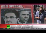 Thousands of Germans Protest Obama/ Merkel STASI-like Spying on Them