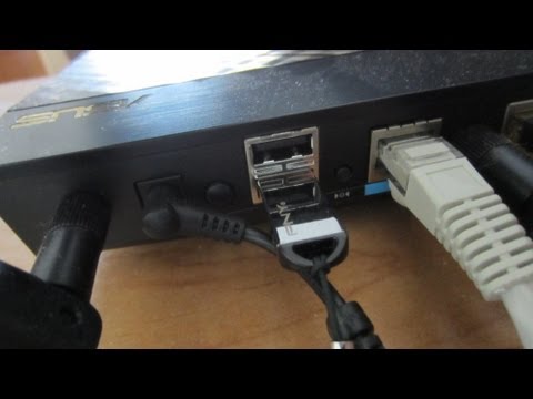 Set Up USB Storage on an Asus Router