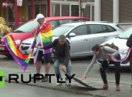 Thousands Protest Drone Wars at US Air Force Base in Germany