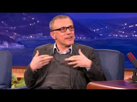 Christoph Waltz Partied Hard With Quentin Tarantino After The Golden Globes - CONAN on TBS