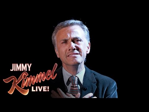 Christoph Waltz's Dramatic Interpretation of Sesame Street Theme Song