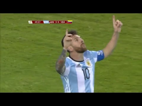 Argentina vs Venezuela 4-1 Copa America All Goals & Highlights 18/06/2016