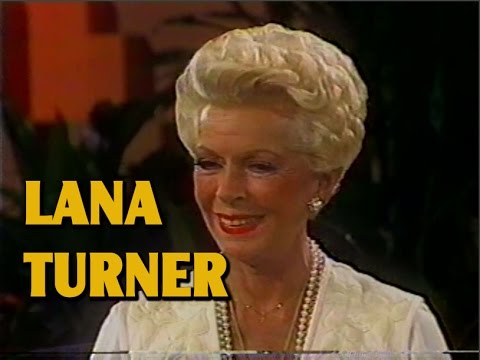 LANA TURNER Full Interview Phil Donahue 1982