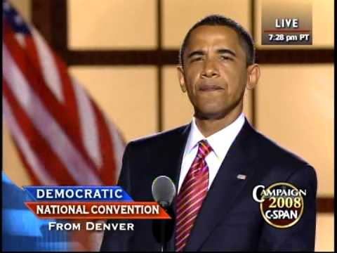 Barack Obama's Speech - 2008 Democratic National Convention