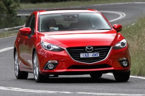 The Mazda3 will be updated in late 2016.