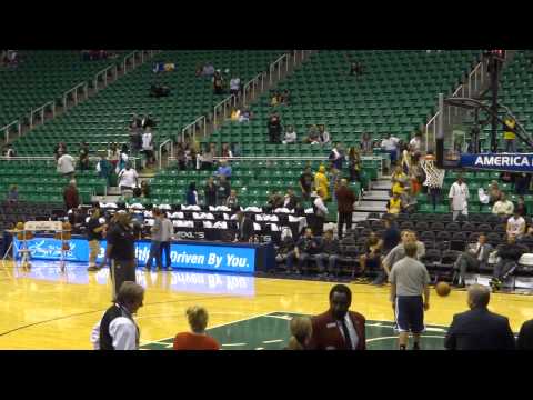 Chuck Person making shots [November 7, 2012]