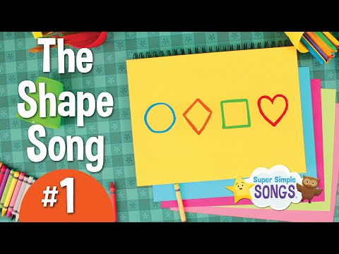 The Shape Song #1 | Super Simple Songs