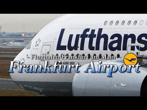 【4K】Special !! Ultra-HD 4Hour!! in Frankfurt Airport 2016 the Amazing Airport Spotting