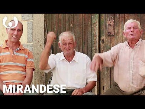 WIKITONGUES: Antônio, Sebastião, and Domingos speaking Mirandese