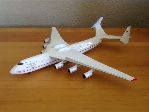 Herpa 1/400 Antonov Airlines AN-225 Unboxing