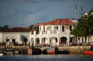 Kenya Port Authority at Lamu Island, Kenya, 29 March 2009