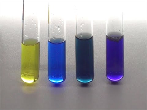 Chemistry experiment 24 - Oxidation states of vanadium